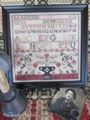 ANNA GRATER 1812 CROSS STITCH DESIGN